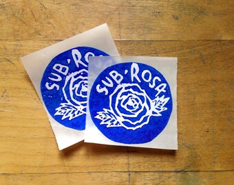 Sub Rosa Sticker Pack *Limited Edition*
