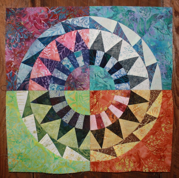 NEW PATTERN-New York Beauty Quilt Block Paper Piecing Pattern