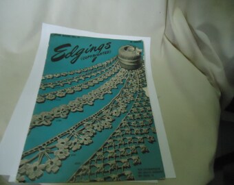 Vintage 1946 American Thread Company Edgings Star Book No 41, collectable