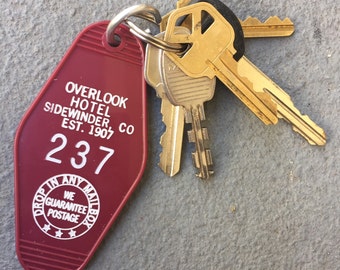 The Shining Stanley Kubrick Overlook Hotel room key