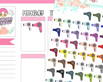Icon Hair Dryer Stickers (17)