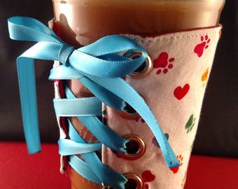 Coffee Corset - Paw Print