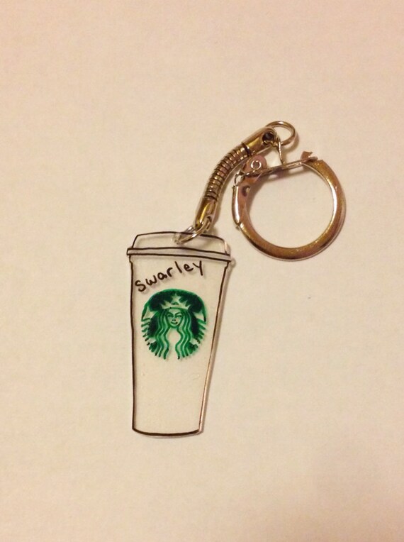 Starbucks Personalized Keychain Charm