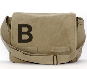 Messenger Bag, Monogram Bag, Personalized Bag, Initial, Crossbody, Personalized Diaper Bag, Groomsmen Gift, Men & Women Bag, Messenger Bag
