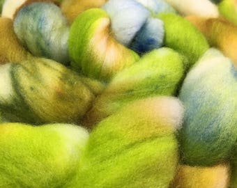 Superwash Targhee Top, Handpainted, 4oz, T212