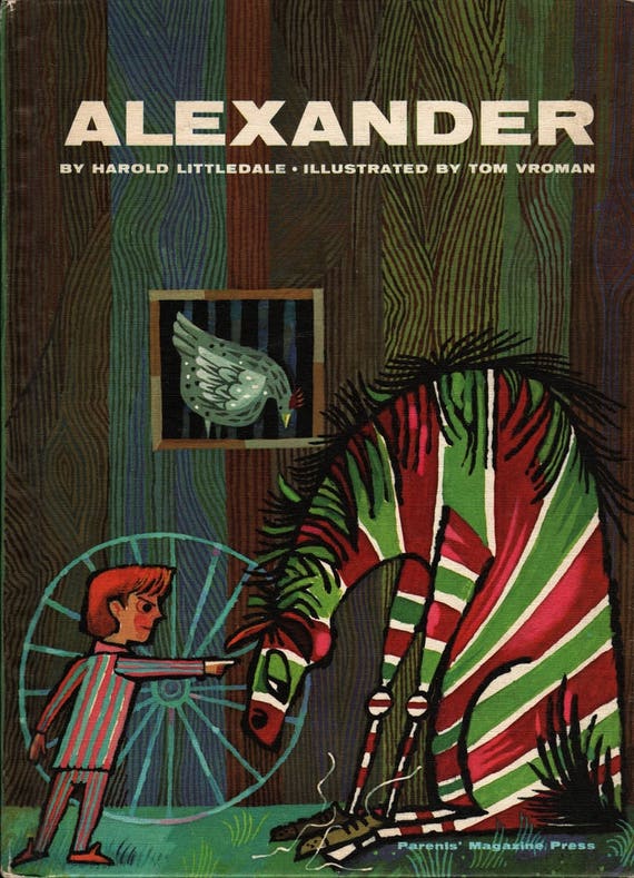 Alexander + Harold Littledale + Tom Vroman + 1964 + Vintage Kids Book