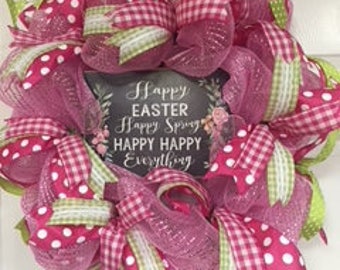 Easter door wreath | Etsy Easter door wreath | Etsy