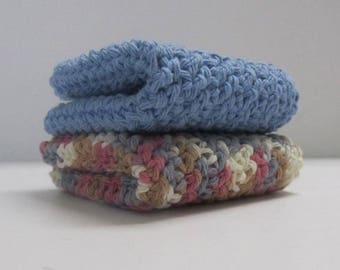 2 Washcloths Dishcloths ~Ready to Ship~