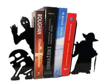 STAR WARS - Decorative Bookends - R2-D2 & C-3PO or Yoda, The Last Jedi, Gadget, Gift