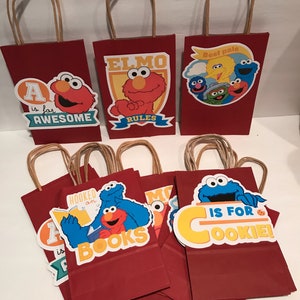 Sesame Street Favor Bags ***please read description on how to order