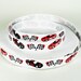 Race Car - Race Flags - Sports Ribbon - 7/8' Print Grosgrain Ribbon