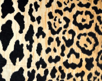 SALE!!!!,DV61206-600 Black/Camel Velvet Fabric By The Yard