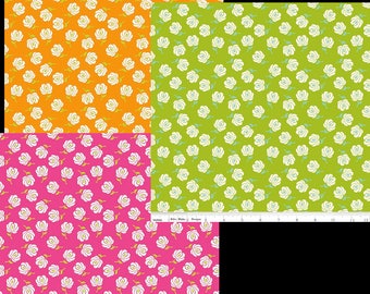 Primavera Fabrics by Riley Blake & Patty Young 3 Color Choices of Buds Pattern C5745