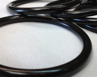 Black Metal O-Ring 2.5"