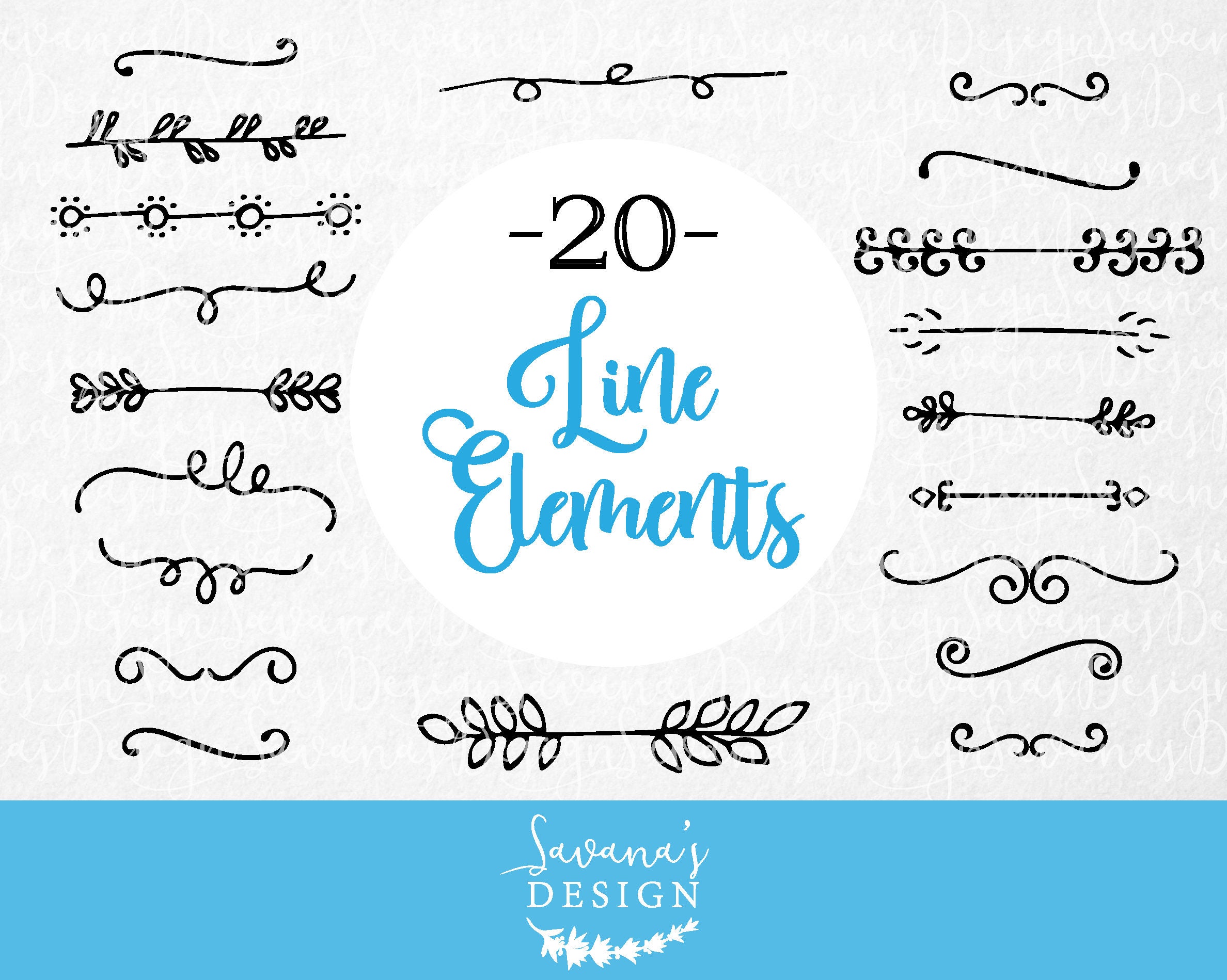 SVG flourish divider clipart svg line svg banner svg