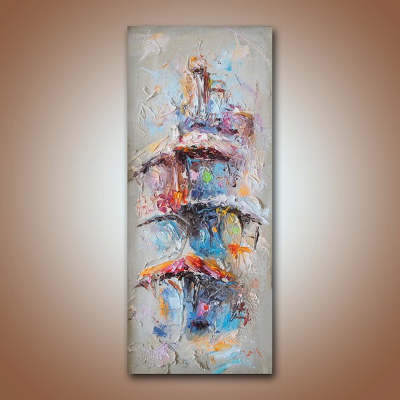 minimalist abstract landscape painting