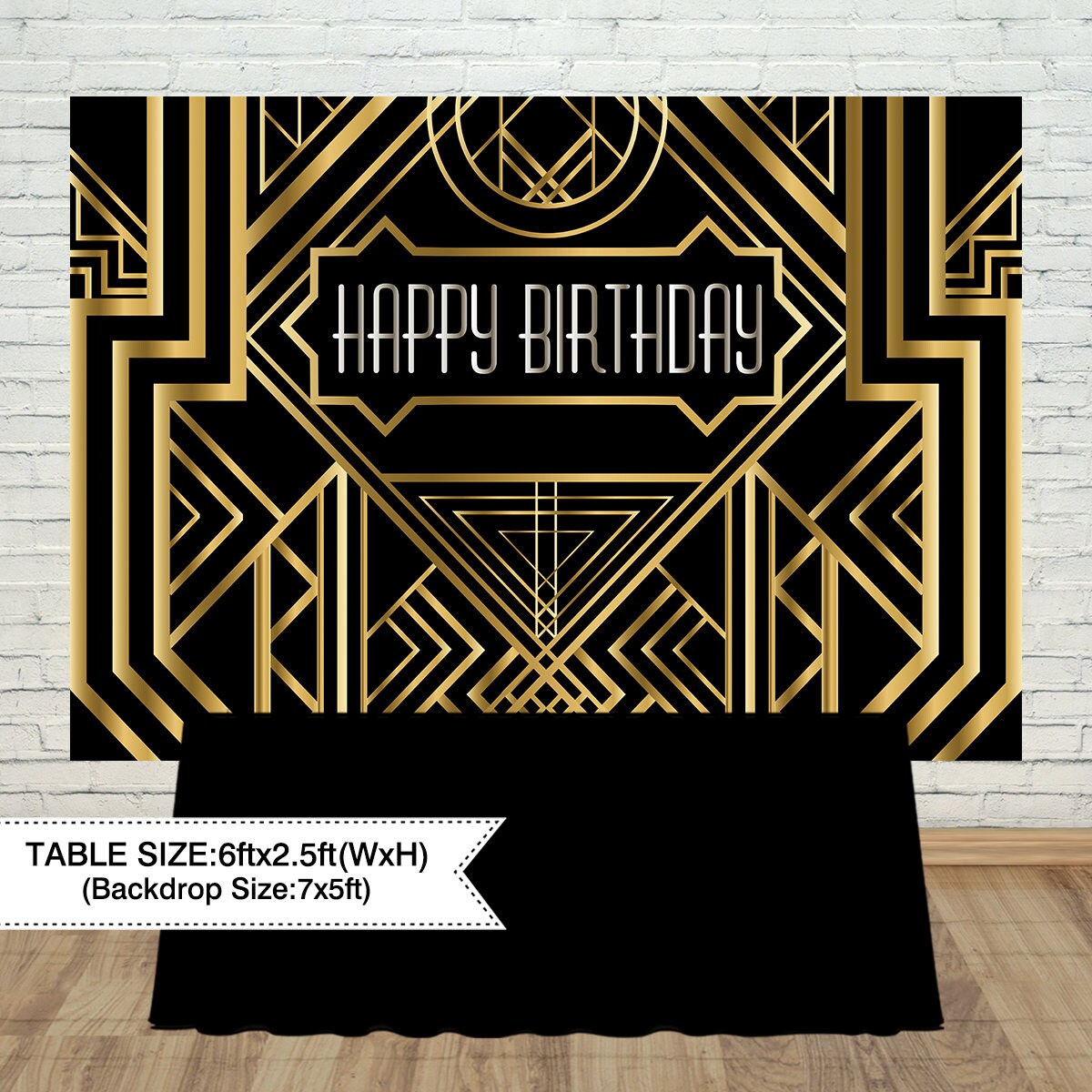 Great Gatsby Party Backdrop Gatsby Birthday Background Wedding