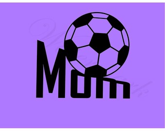 Soccer SVG and Studio 3 Cut File Cutouts Files Logo Stencil for Cricut Brother Silhouette SVGS Stencils Decals Sport Team Cutouts Cutout Mom