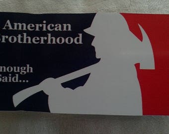 American Brotherhood Decal (4x2)