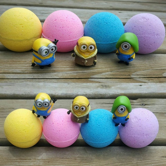 Kids Minions Surprise Bath Bombs Minion Bath Bomb Bath Bomb