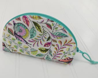 Dumpling Zipper Pouch - Snail Garden
