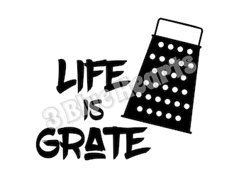 Life is Grate SVG dxf Studio, Cutting Board SVG dxf Studio, Cooking svg dxf studio, kitchen svg dxf studio, Life is Great