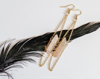 tickled pink earrings