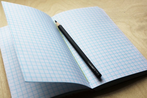refills for leather slipcover small graph paper notebook graph paper notebook