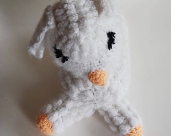 Vintage Hand Crafted Sheep Plush Animal