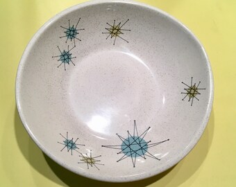 Franciscan Starburst Soup / Cereal Bowl Iconic Mid-Century Modern Pattern