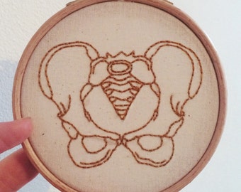 Pelvic Bone Embroidery