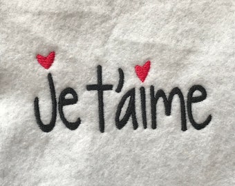 Je T'aime I love you DOWNLOAD DIGITAL Design 4x4