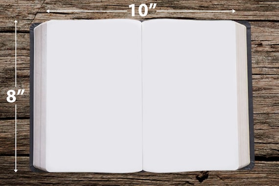 Blank Bible Template for Digital Bible Journaling in