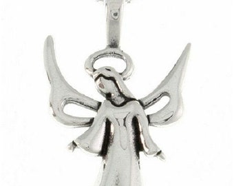 Jewelry Trends Sterling Silver Angel Necklace