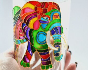 Personalised Elephant Coffee Mug Elephant gift Elephant cup Unique Coffee Mugs Elephant love Mom from daughter Custom coffee mug gift