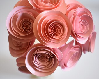 Blush Pink Centerpiece, Pink Flower Bouquet, Wedding Table Centerpiece