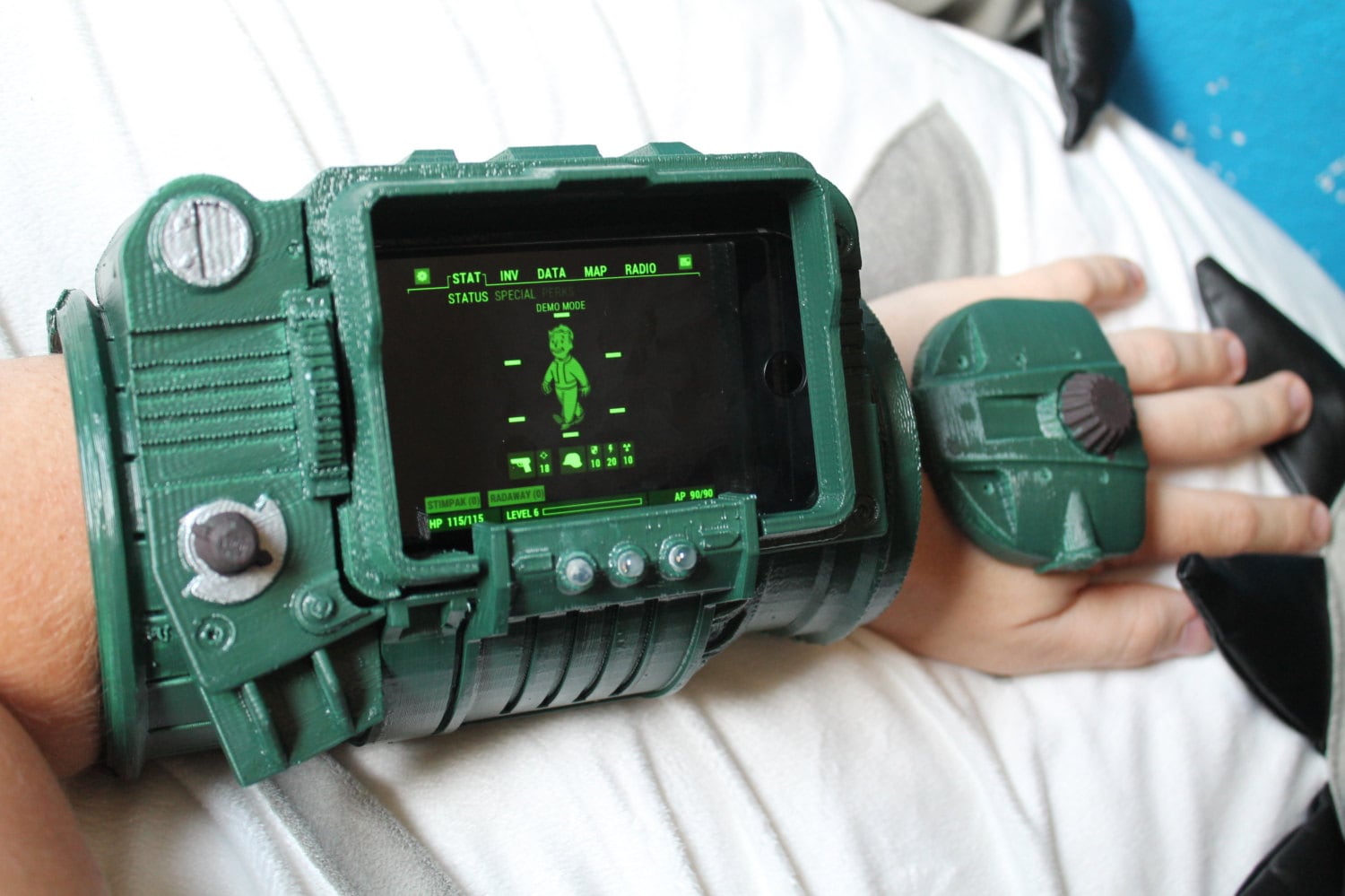 Pip Boy 3000 3D Printed Phone Case