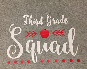 grade level shirts