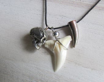 Shark tooth necklace