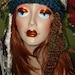 OOAK Hand Crochet Colorful Raggamuffin Ski Hat with Earflaps S3/Free US Shipping/Ski Hood/Beanie Hat/Women's Accessories/Fashion Accessories