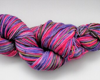 Hand dyed 80/20 Superwash Merino/Nylon "Spring 2"