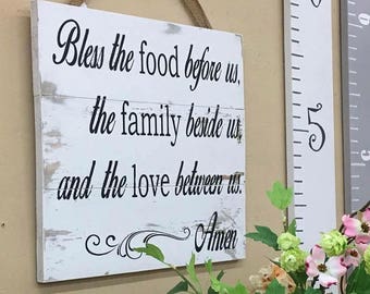 Bless The Food Family Religious Kitchen Pallet Bless The Food Family Religious Kitchen Pallet