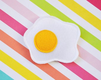 fried egg soft toy