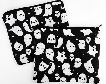 Ghost Collection Zipper Pouch - Coin Purse