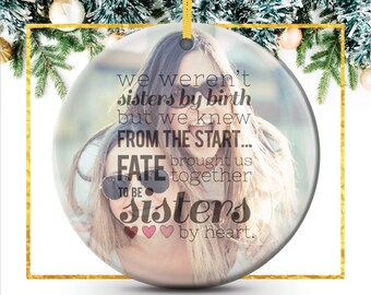 Ornaments Personalized, Ornament Personalized, Best Friend Ornament Personalized Christmas Ornament Personalized for Friend // C-P02-OR XX9