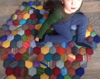 Kids Wool Longjohns - Made to Order BOREAL CHICKADEES - Size 1T to 4T