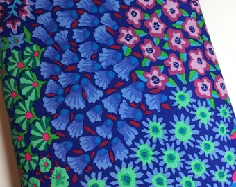 Kaffe Fassett Fabric Persian Garden PWGP 160 Blue Collective by Westminster Designer - 100% Quality Cotton - BY the Yard or Yardage
