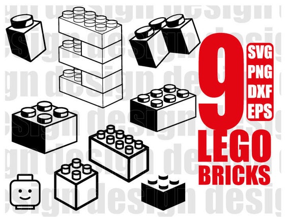 Download LEGO BRICKS SVG lego clipart lego brick silhouette lego