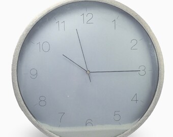 Glitter Wall Clock Upcycle sparkle & shine