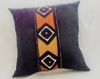 Mud Cloth Accent Pillow